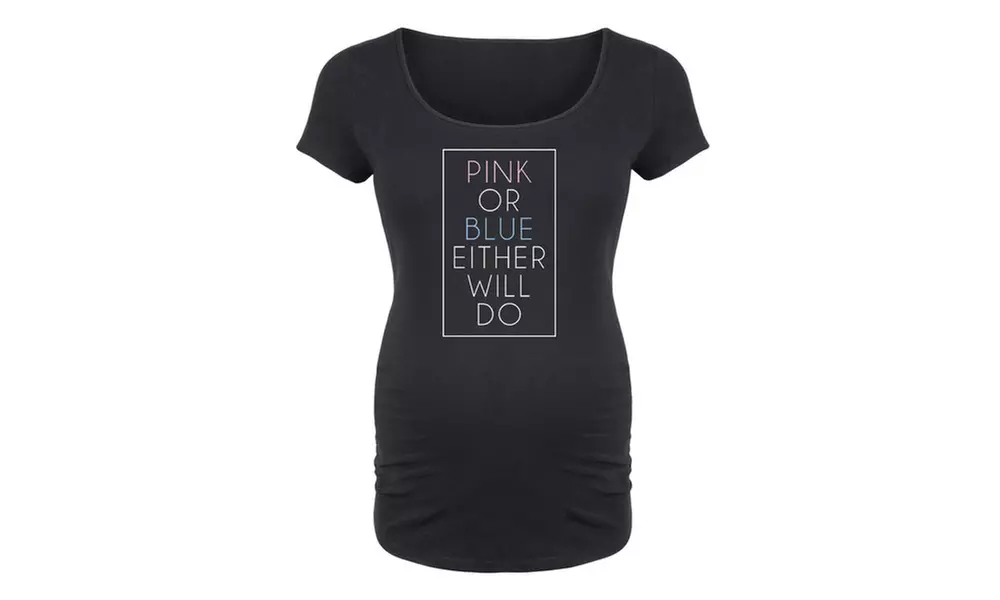 Funny Graphic Maternity Tees - Primary Image