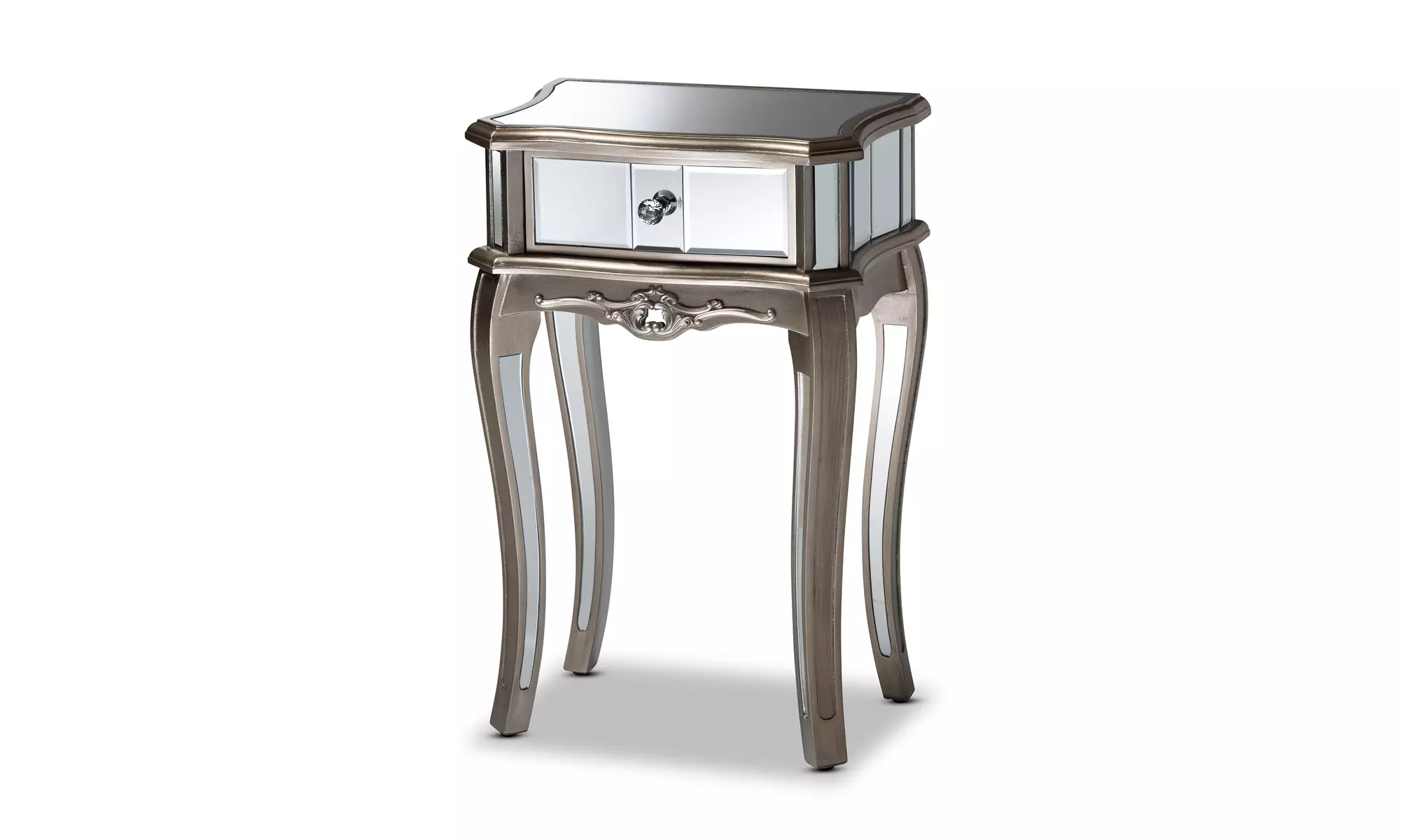 Elgin Glamour 1-Drawer Nightstands - Primary Image
