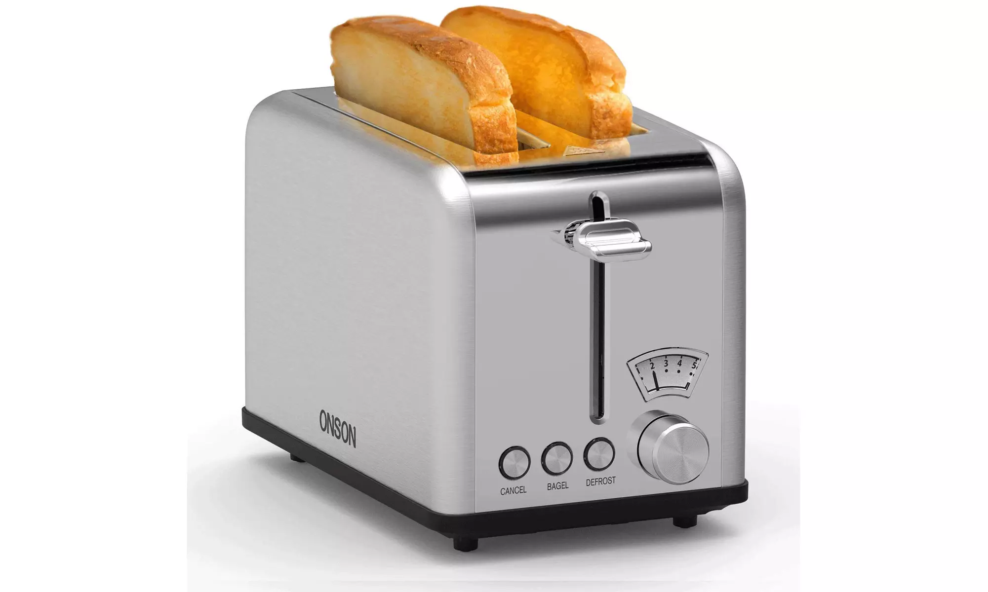 ONSON 2 Slice Toaster Stainless Steel - Primary Image