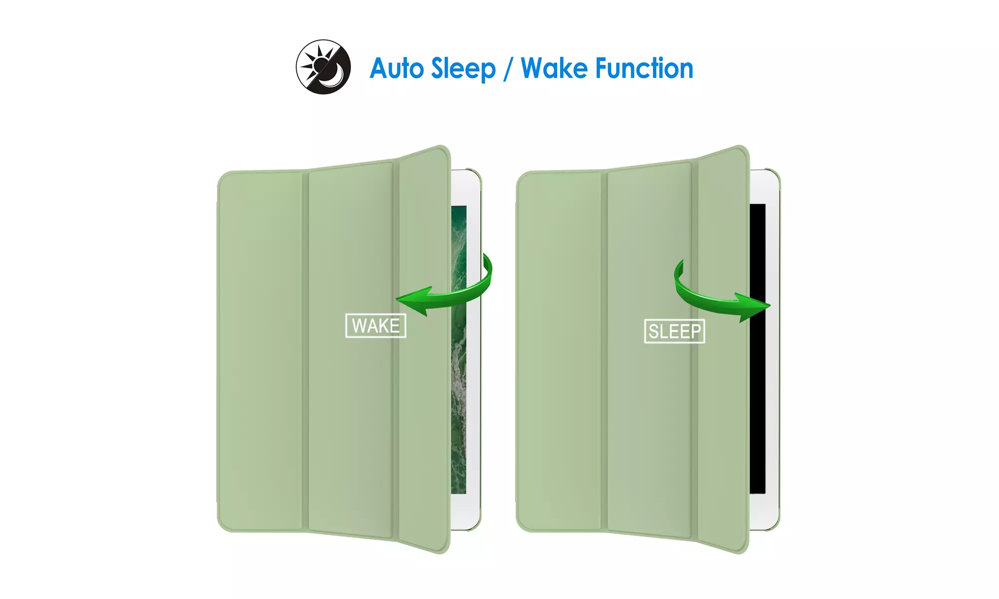 JETech Case for iPad Mini 4, Smart Cover with Auto Sleep/Wake