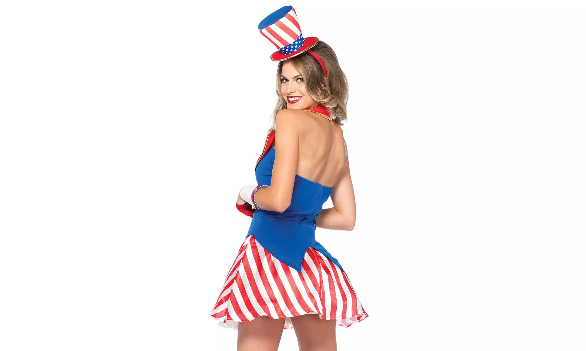 Leg Avenue Women's Yankee Doodle Darlin Patriotic Independence Day Costume Dress - Second Medium