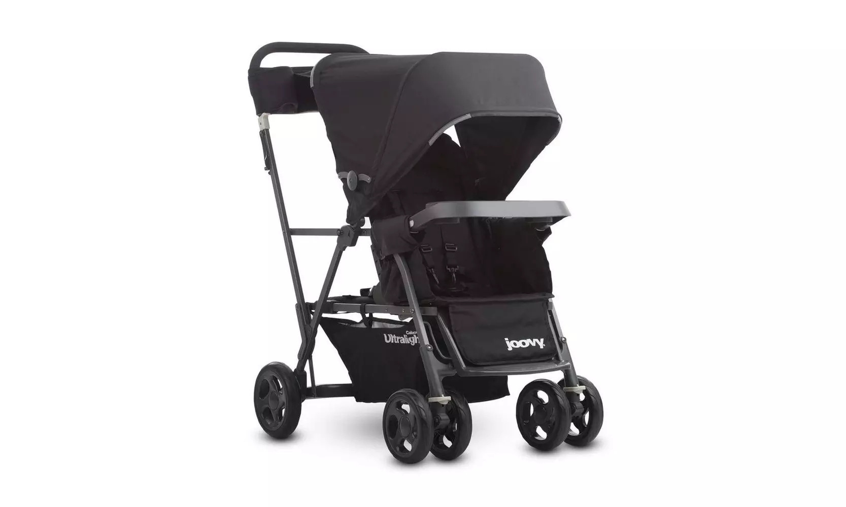Joovy Caboose Ultralight Graphite Stroller, Black - Second Medium
