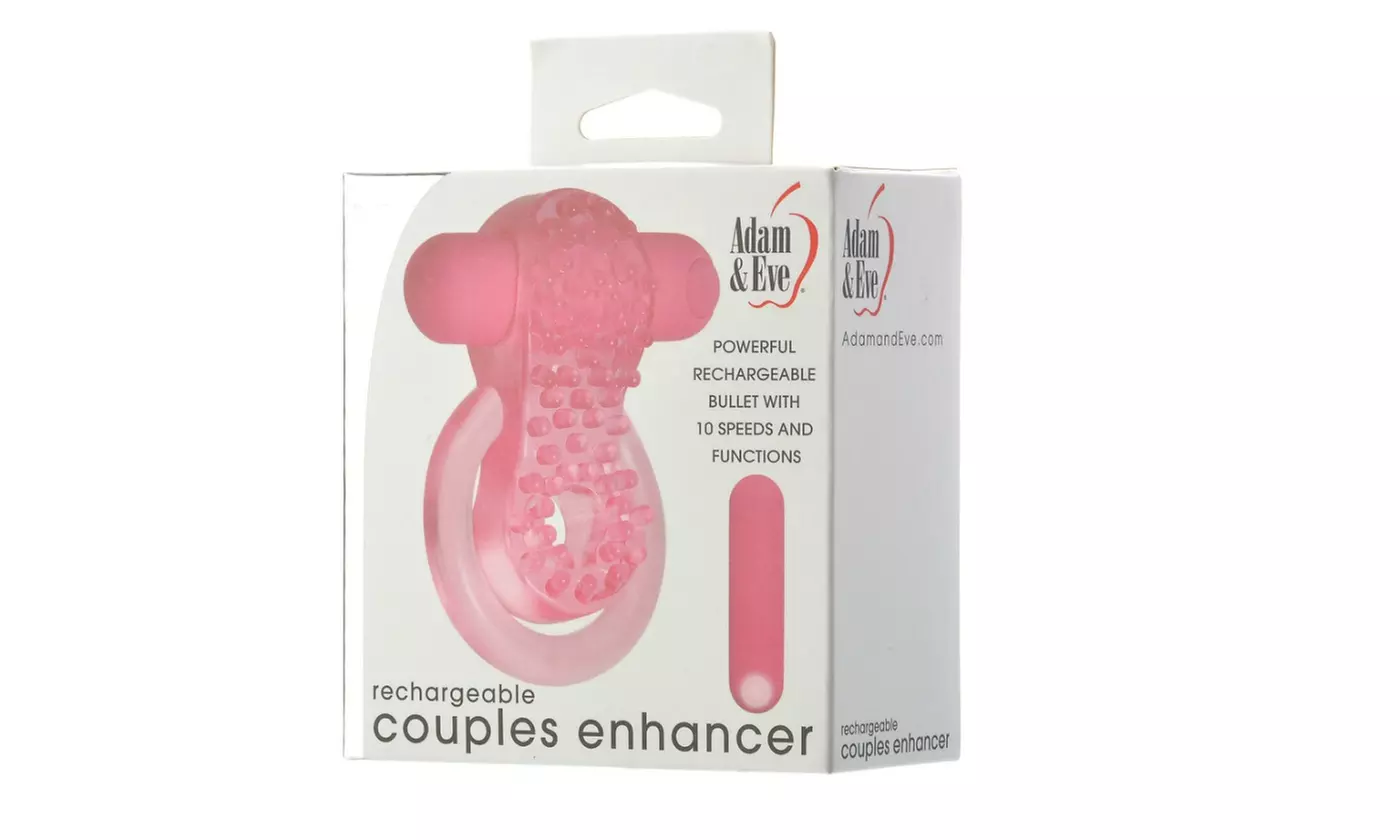 Adam & Eve Rechargeable Couples Enhancer C-Ring - Primary Image