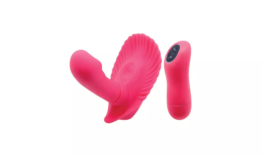 Fancy Remote Control Clamshell - 30 Function Fuchsia - Primary Image