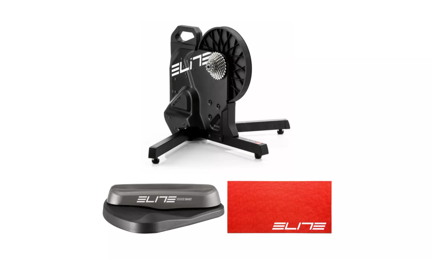 Elite 2021 Suito Pack Direct Drive Home Bike Trainer with Steering Block Bundle - Primary Image
