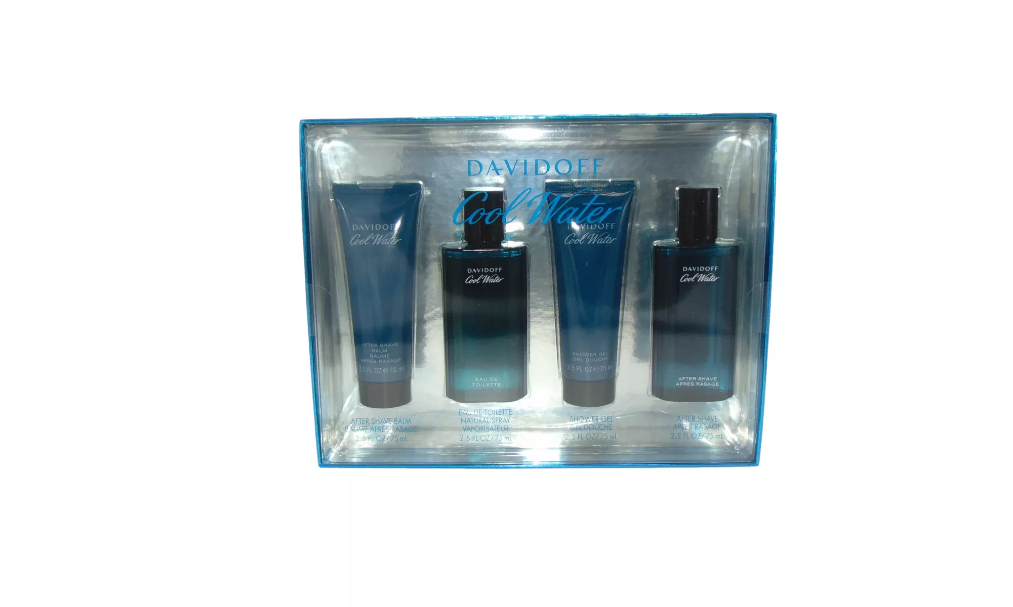 Set Cool Water 2.5 EDT/ 2.5 ASB/ 2.5 SG/ 2.5 ASP for men - Primary Image