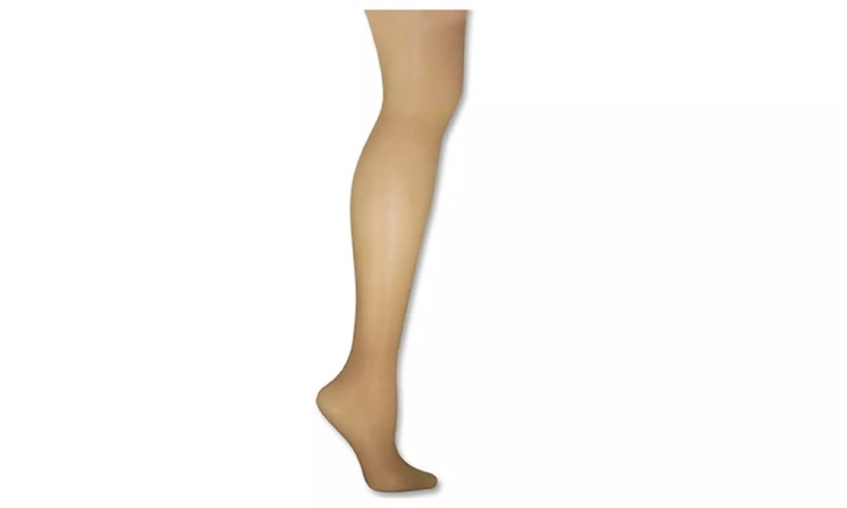 Leggs Coffee Sheer Energy Toe Pantyhose, Size B - Primary Image
