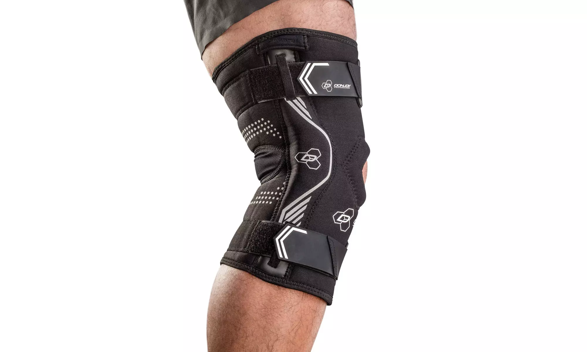 DonJoy Performance Bionic Drytex Knee Sleeve (Large, Black, 2-Pack) - Second Medium