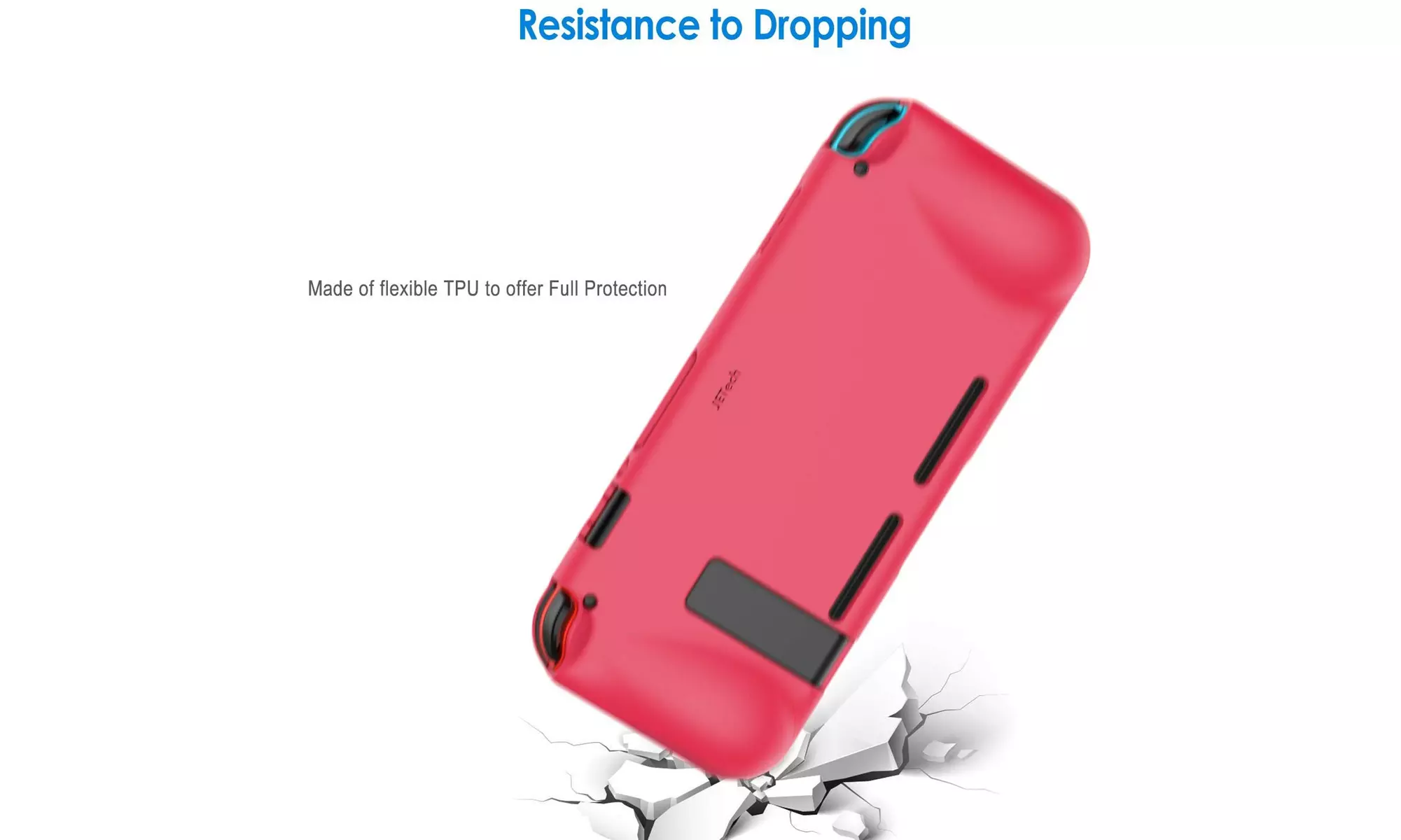 JETech Case for Nintendo Switch 2017,Cover with Shock-Absorption & Anti-Scratch - Second Medium