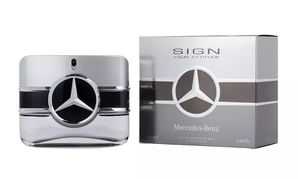 Mercedes-Benz  Sign Your Attitude EDT  for men  3.4 Oz  - Primary Image