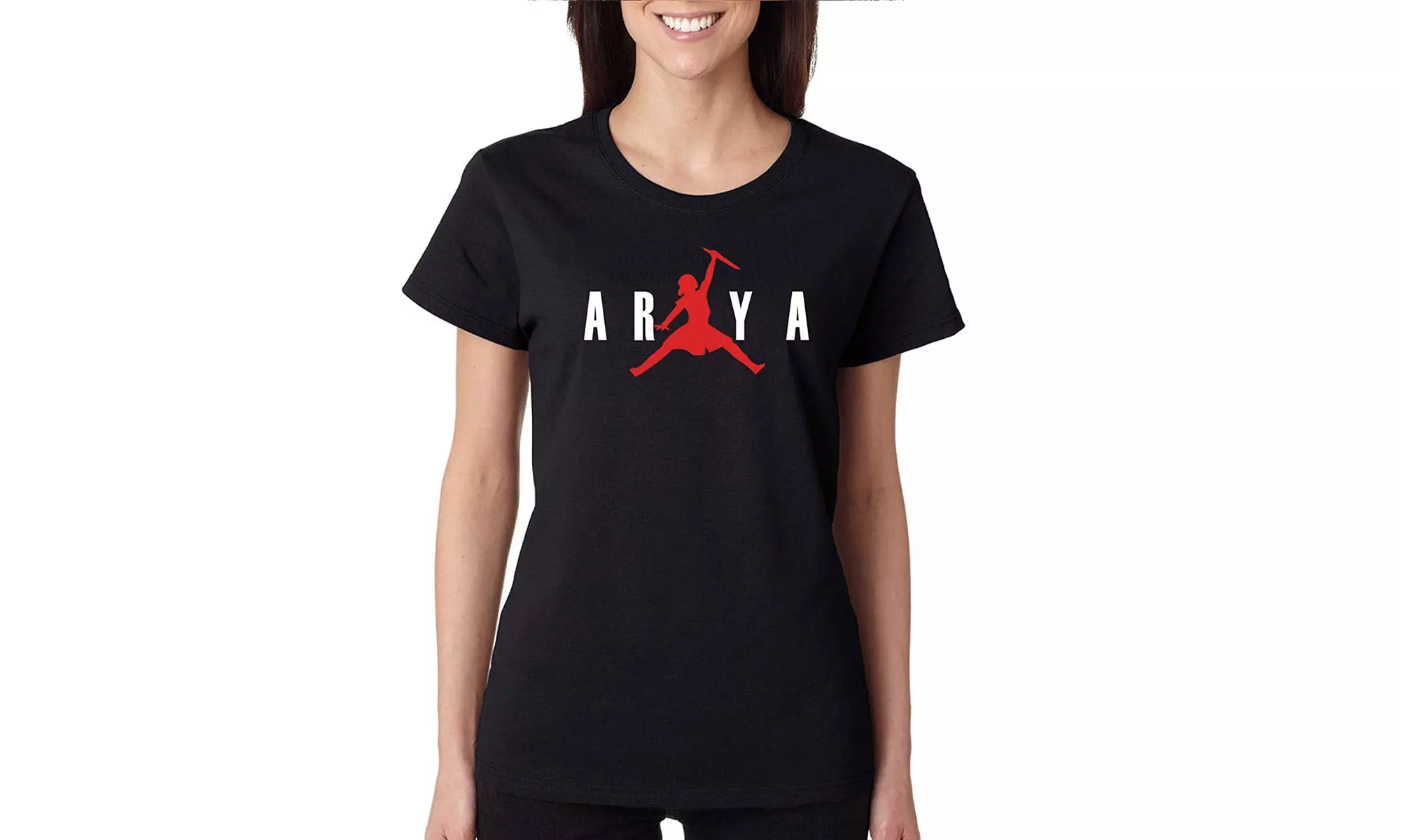 Allntrends Women's T Shirt Air Arya Popular Tee Trendy Stark Shirt - Primary Image