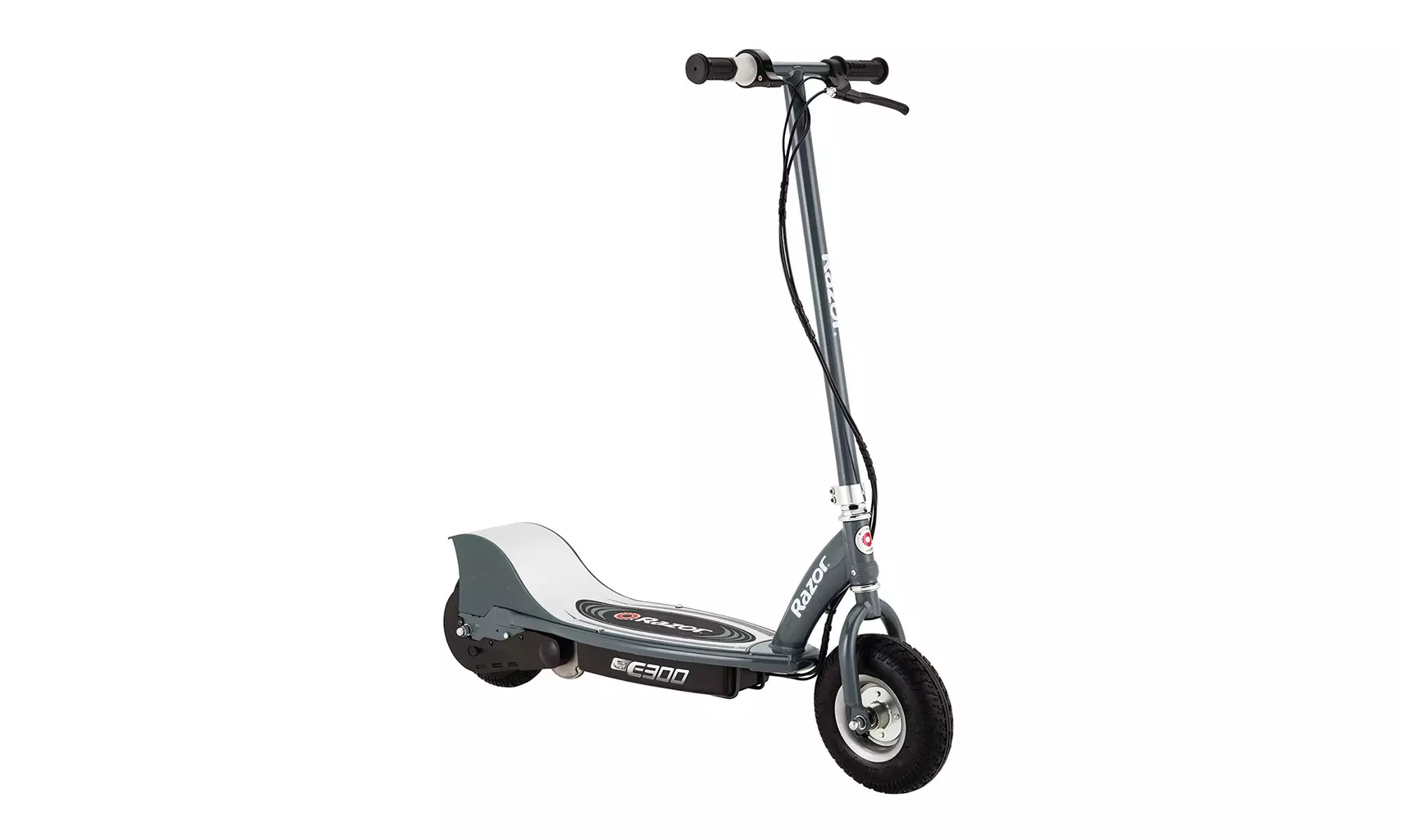 Razor E300 Electric Scooter (9-Inch Air-filled Tires, Matte Gray Color) - Primary Image