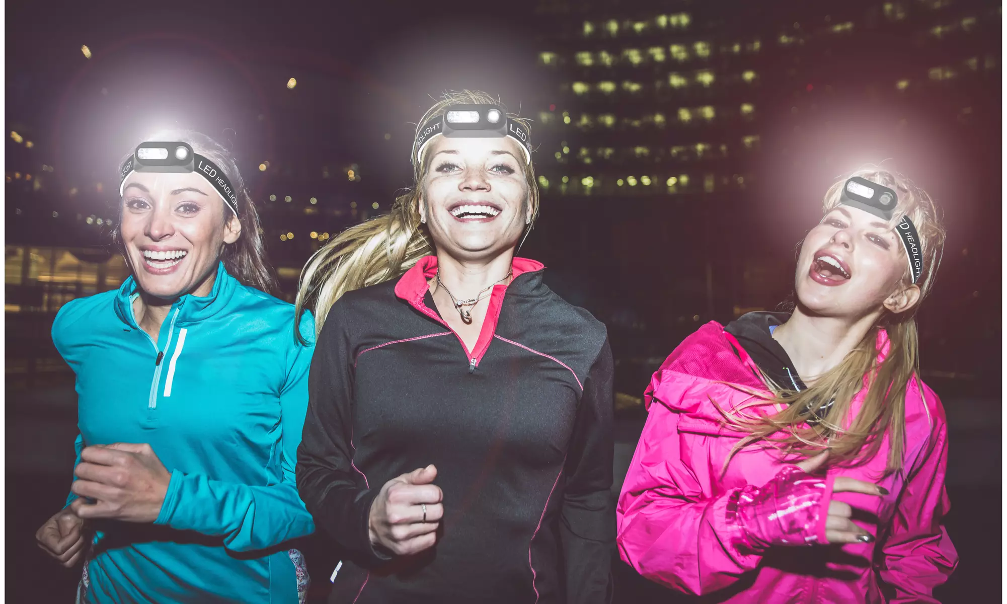 COB Floodlight Headlamp with USB Rechargeable - Primary Image