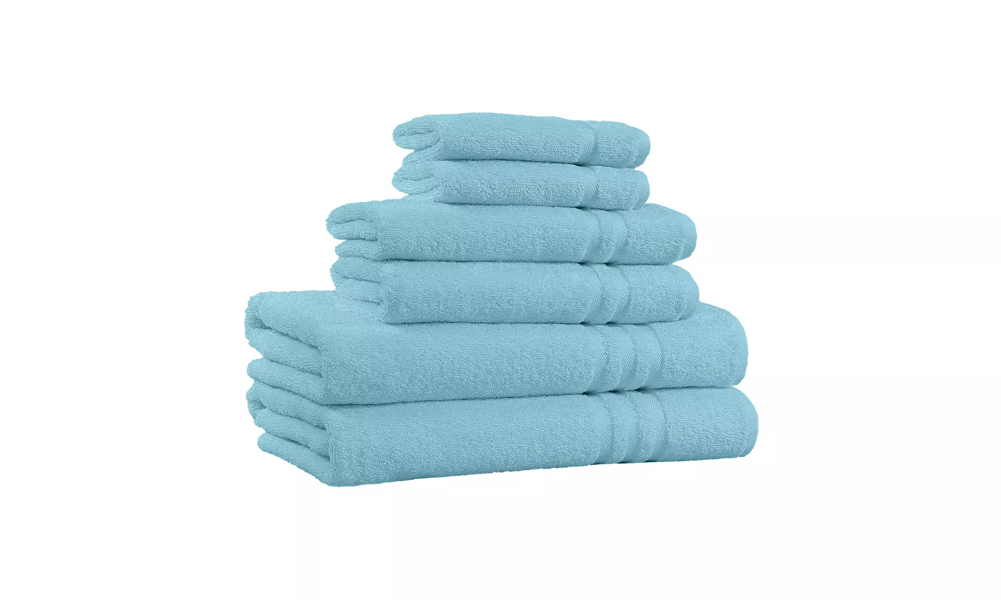 100% Cotton 6-Piece Towel Set - Primary Image