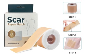 Comfortable Painless Silicone Medical Scar Tape For Scars Medical Grade Dressing