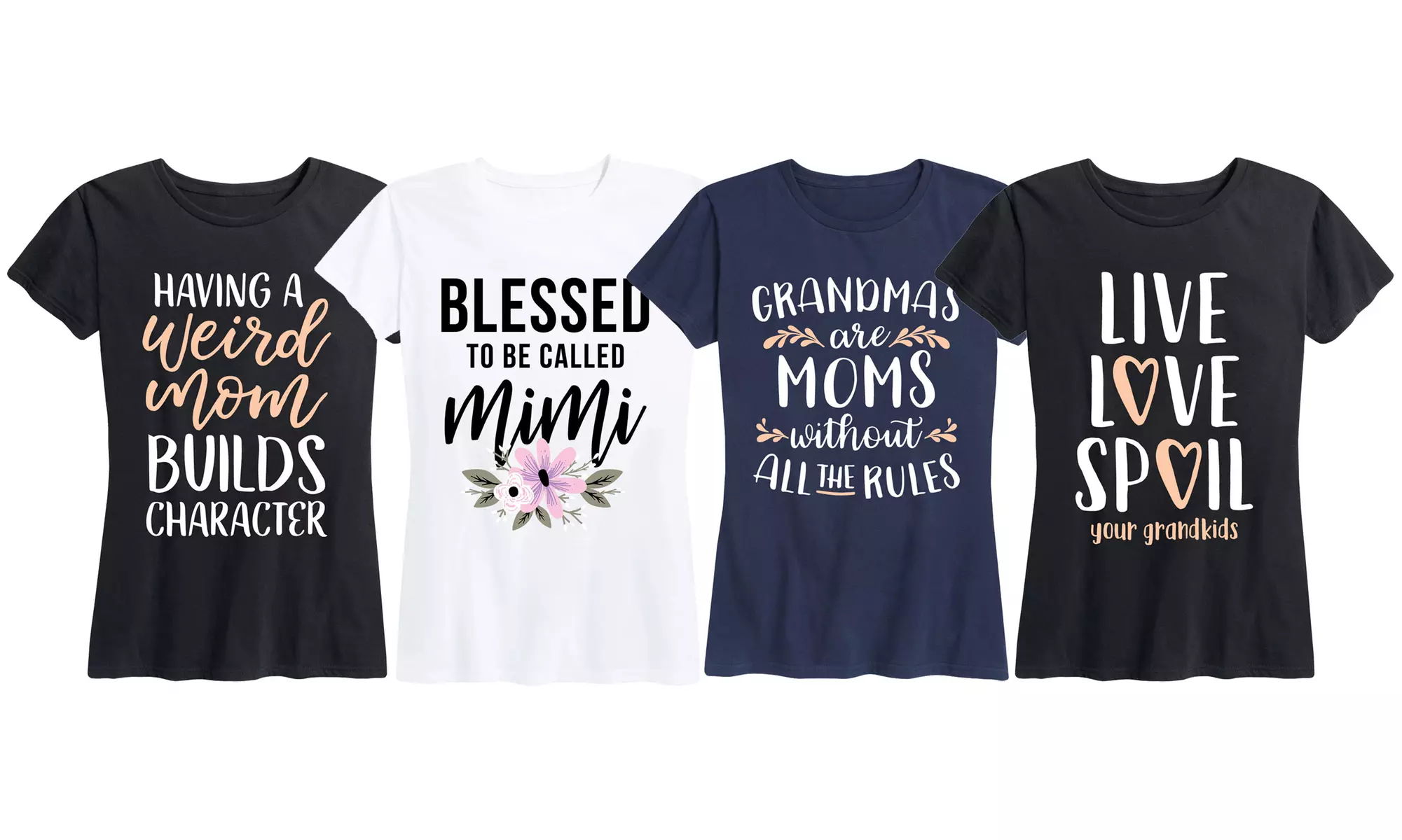 Instant Message: Mom and Grandma Colorful Mother's Day Tees - Primary Image