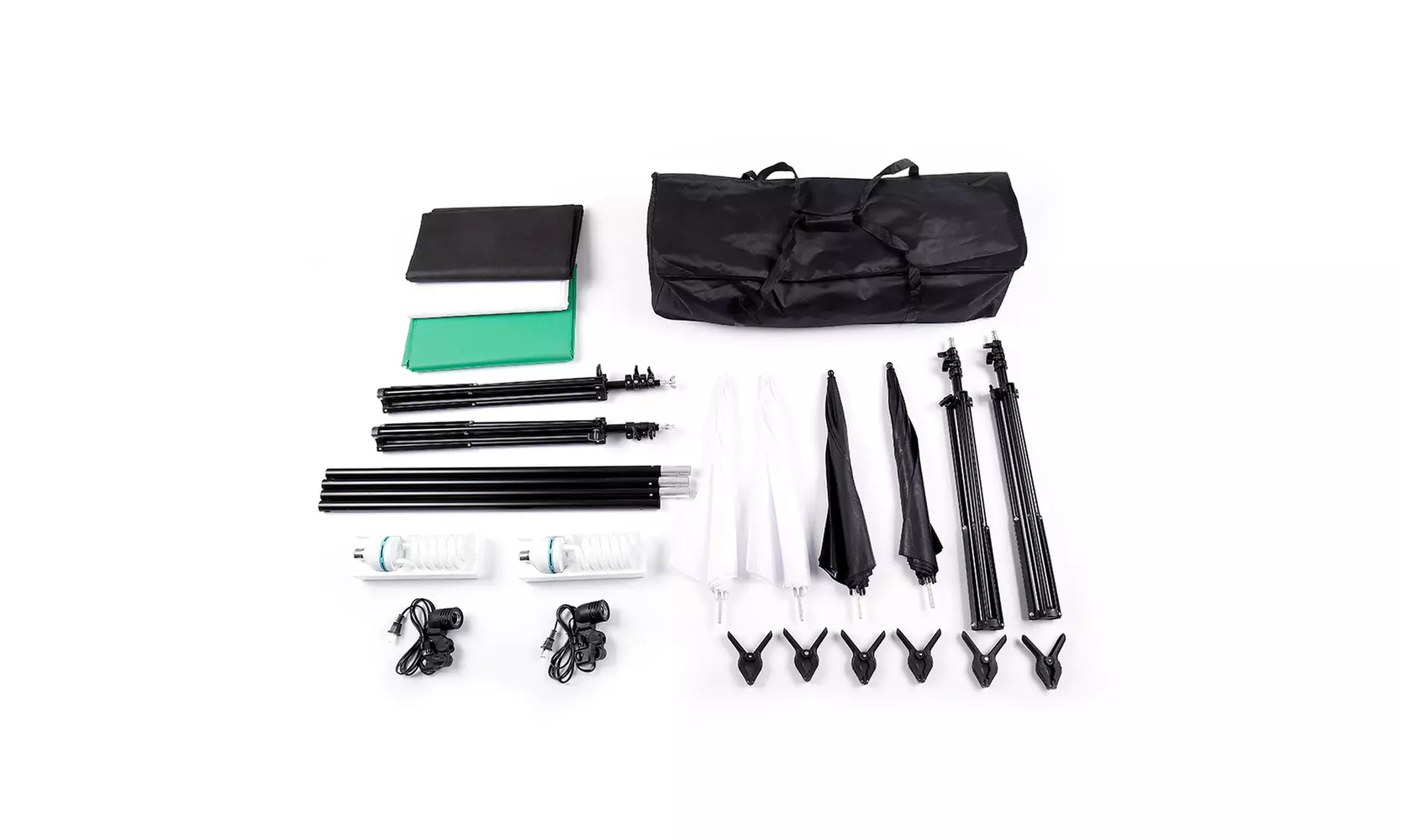 Photography Umbrellas & Adjustable Photography Backdrop Stand Kit  - Second Medium