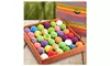 Gift Set of 36 Nurture Me Organic Bath Bombs, Large Bath Fizzies
