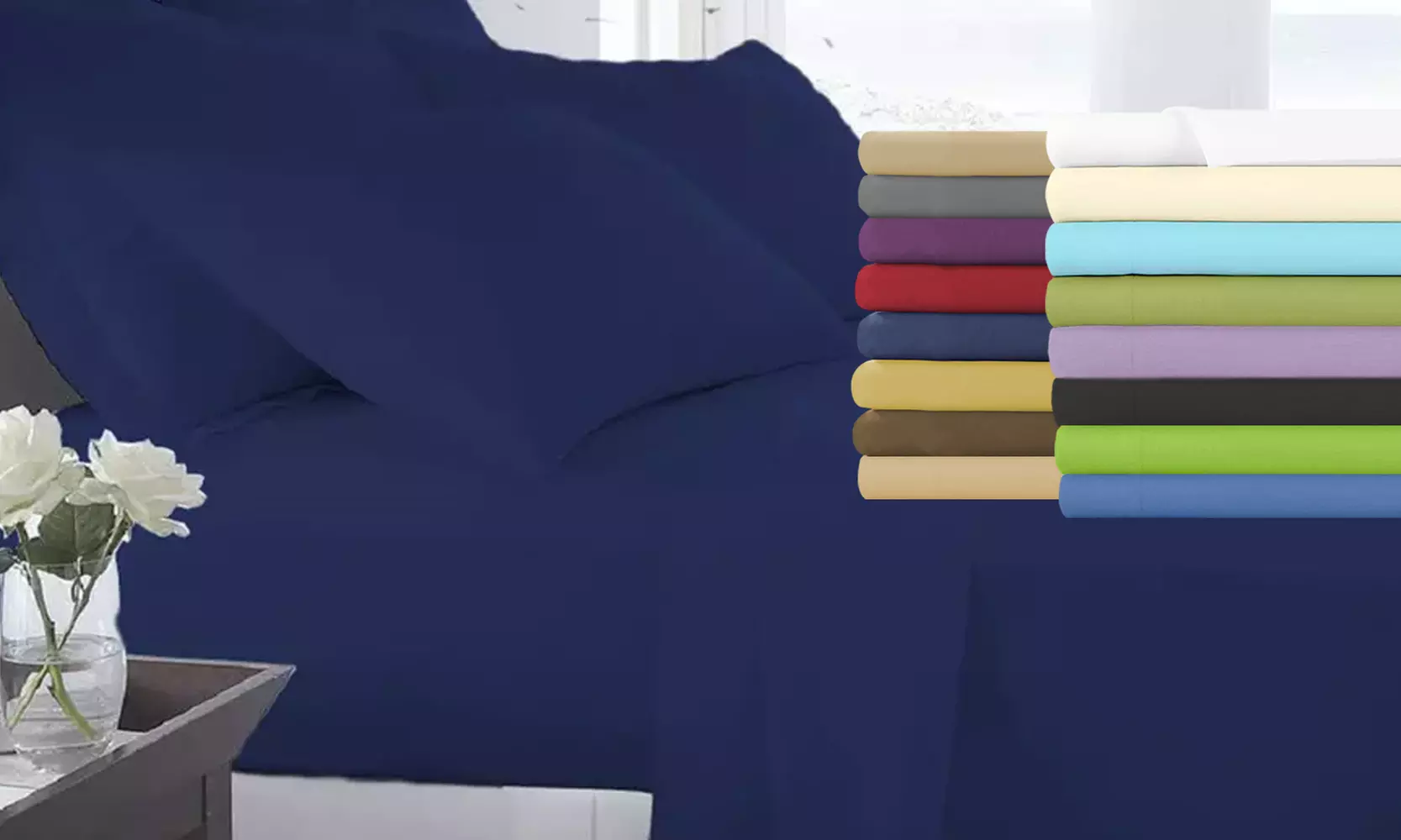 Microfiber Luxury Home Ultra Soft Sheet Set (6-Piece) - Primary Image