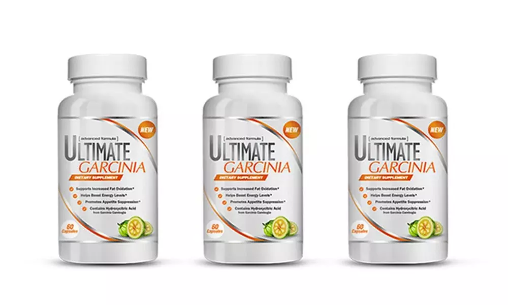 1- or 3-Pack Ultimate Garcinia Dual-Action Fat Burner Supplement 
