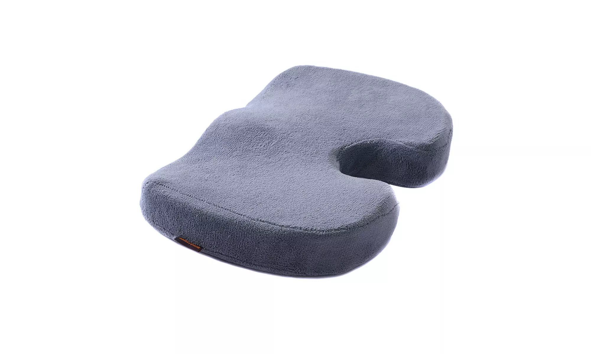 Memory Foam Coccyx Orthopedic Cushion Office Chair Seat Pillow Gray - Primary Image