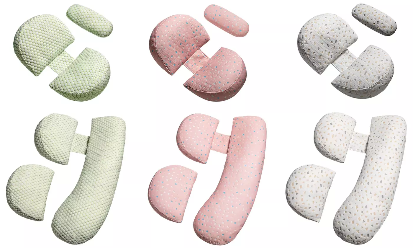 iMounTEK Pregnancy Pillows Adjustable Support Maternity Pillow Wedge Pillows