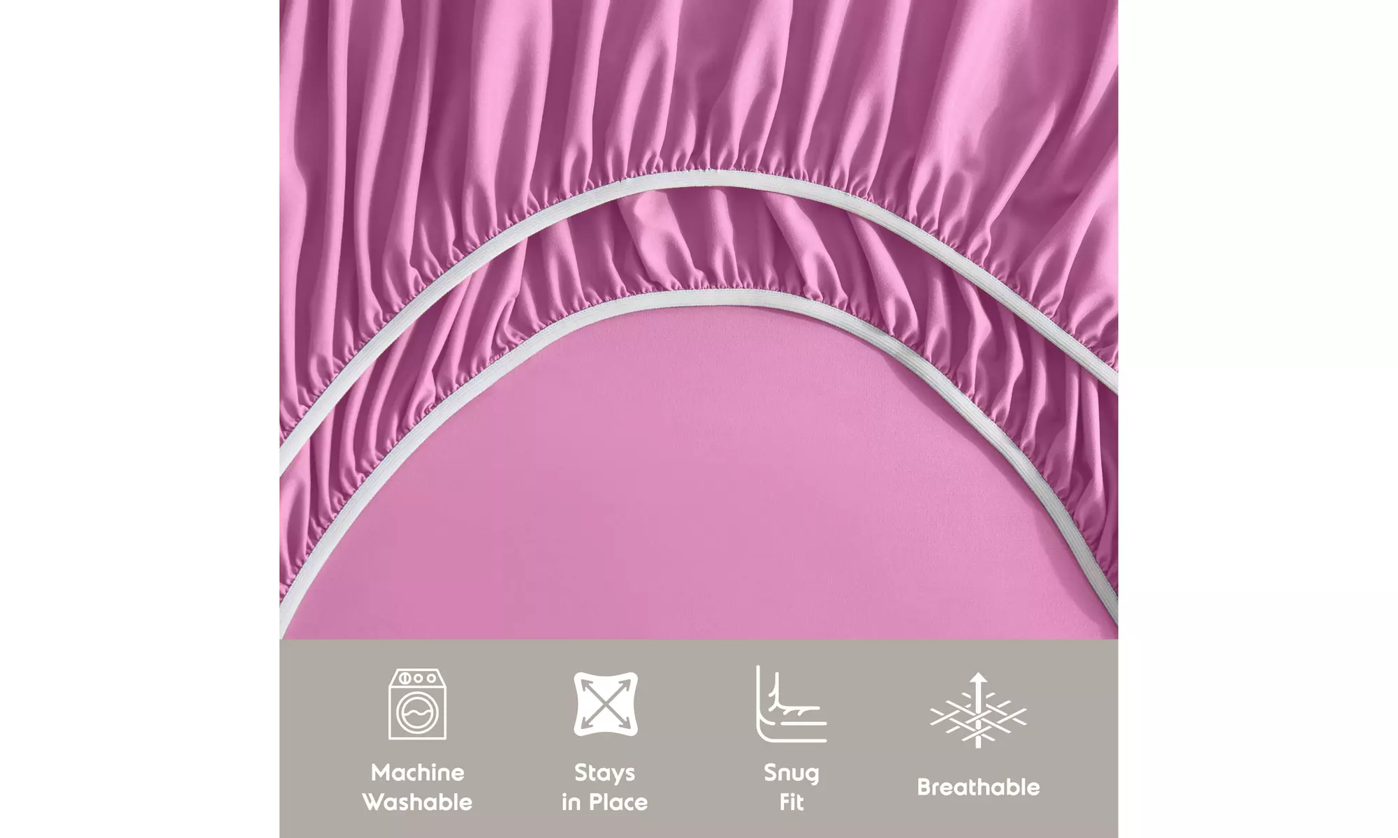 Nestl Split King Extra Soft Microfiber Deep Pocket Bed Sheet Set - 5 Piece