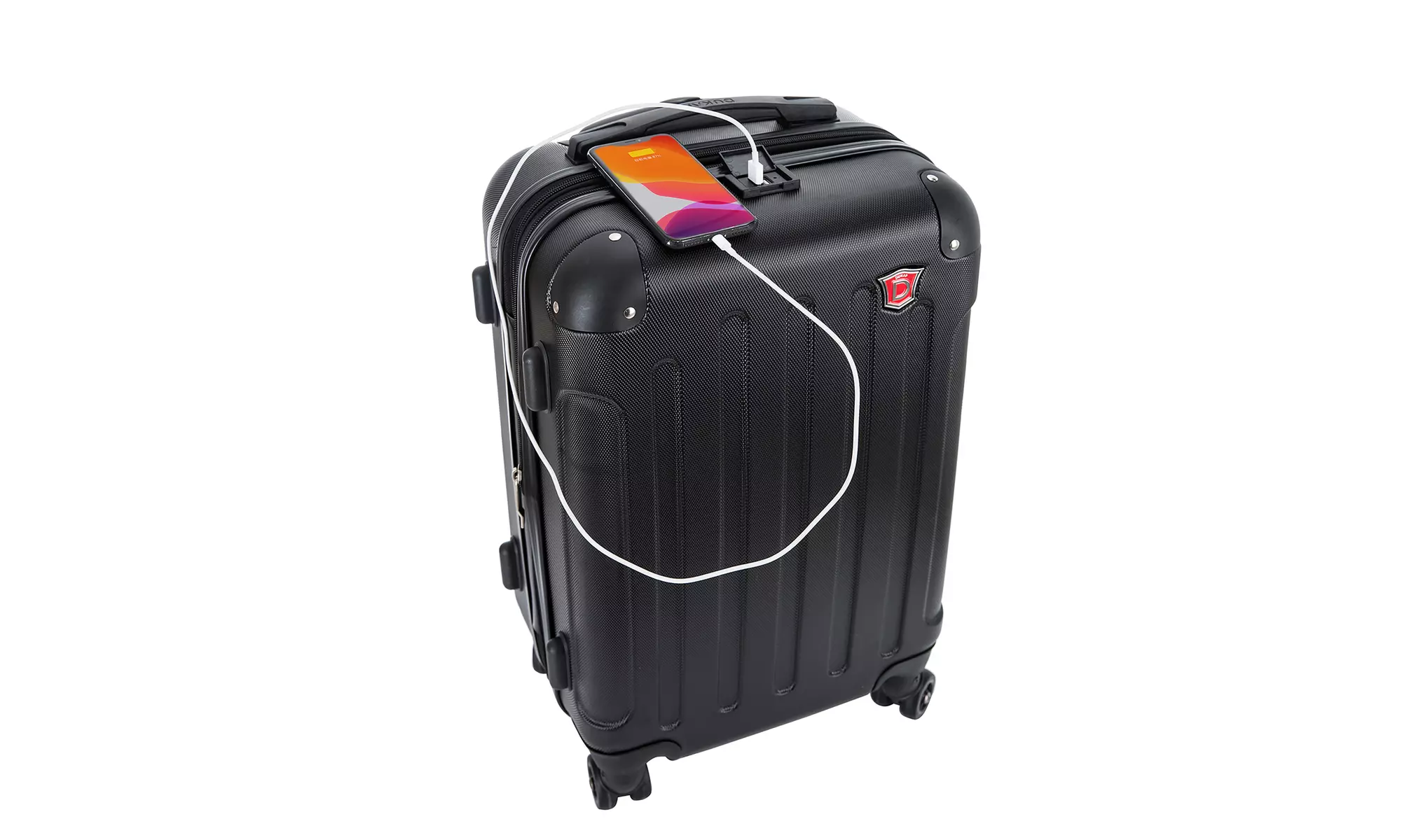 Three-Piece DUKAP Intely Smart Hardside Luggage Set 20"/28"/32"