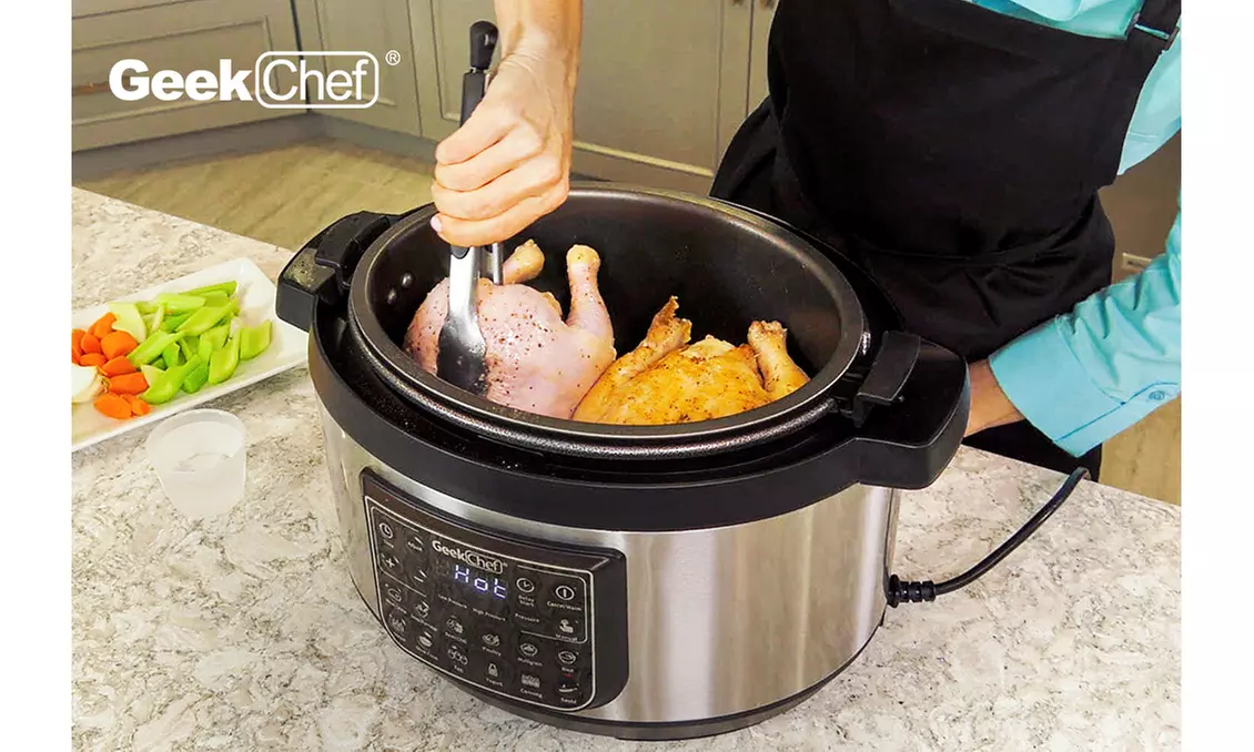 11-in-1 Powerful Multi-purpose Electric Pressure Cooker Timer Small Rice Cooker - Primary Image