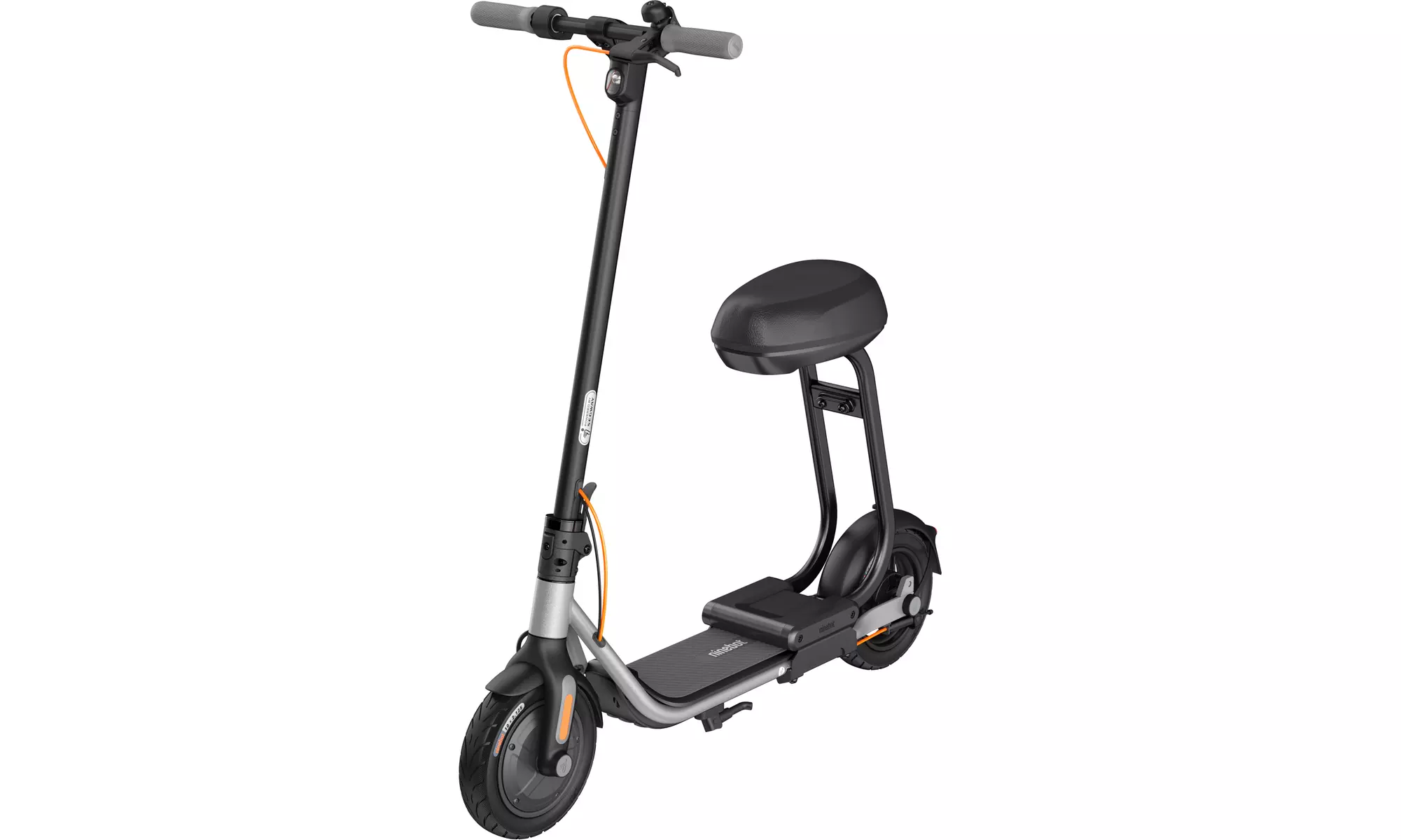 Segway Ninebot D40X Electric Scooter Plus Seat 18.6mph to 23.6 miles Refurbished - Primary Image
