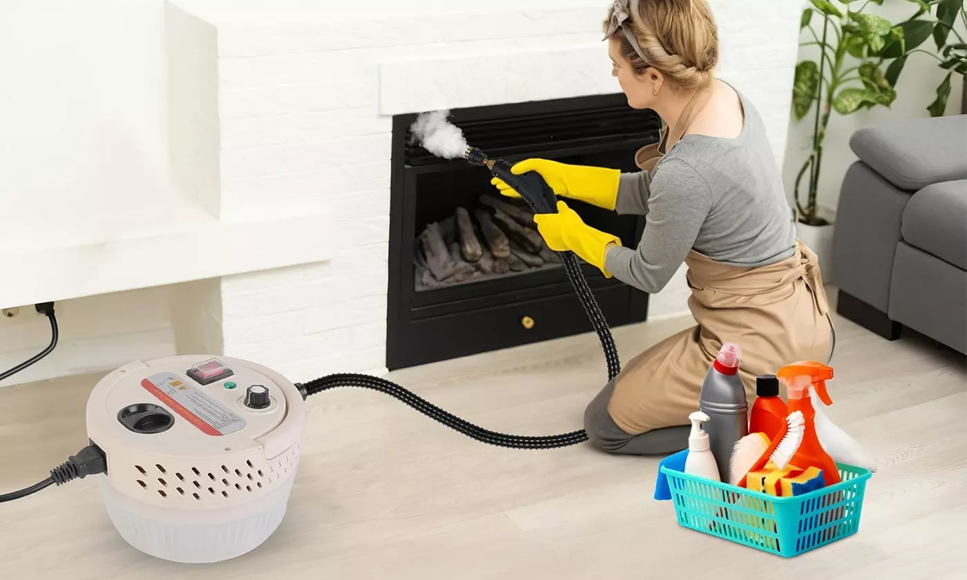 iMounTEK Powerful Handheld Steam Cleaner High-Temp Deep Cleaning Steamer