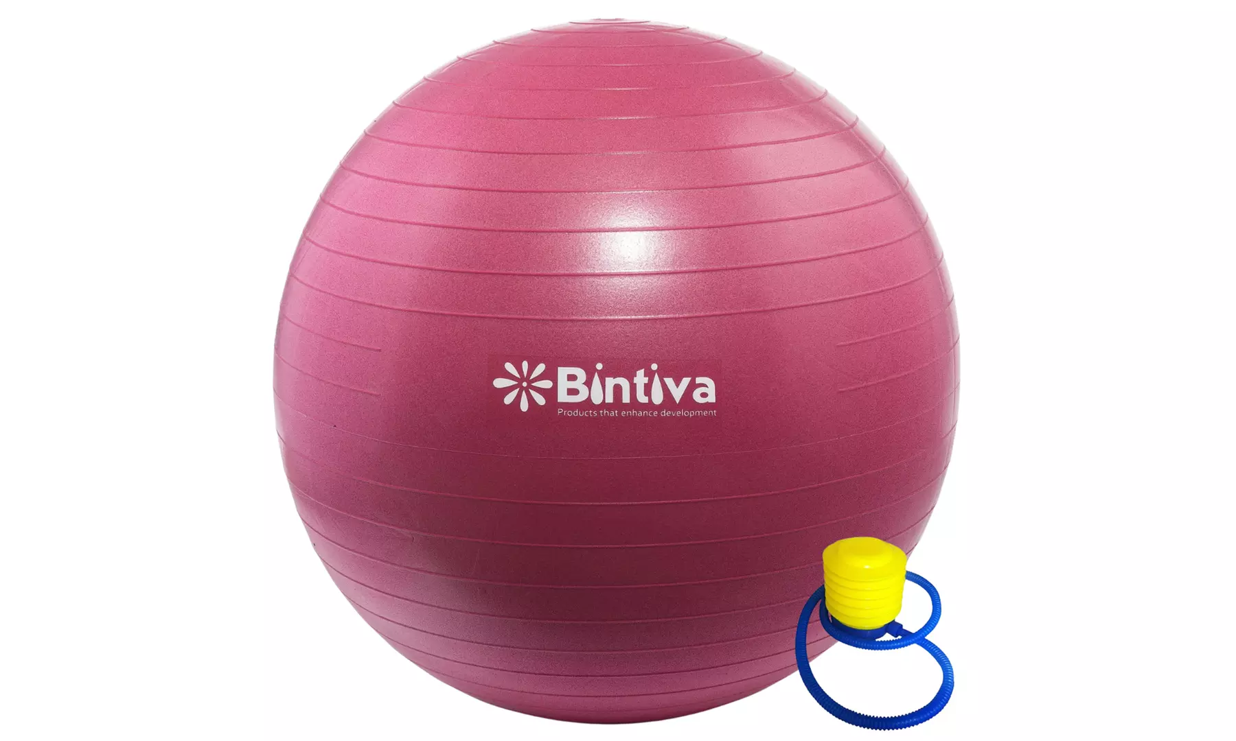 Bintiva Anti-burst Fitness Exercise Stability Yoga Ball - Multiple Sizes