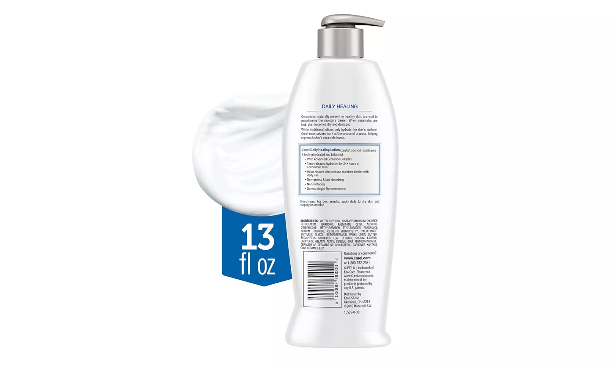 Curel Daily Healing Hand and Body Lotion - Second Medium