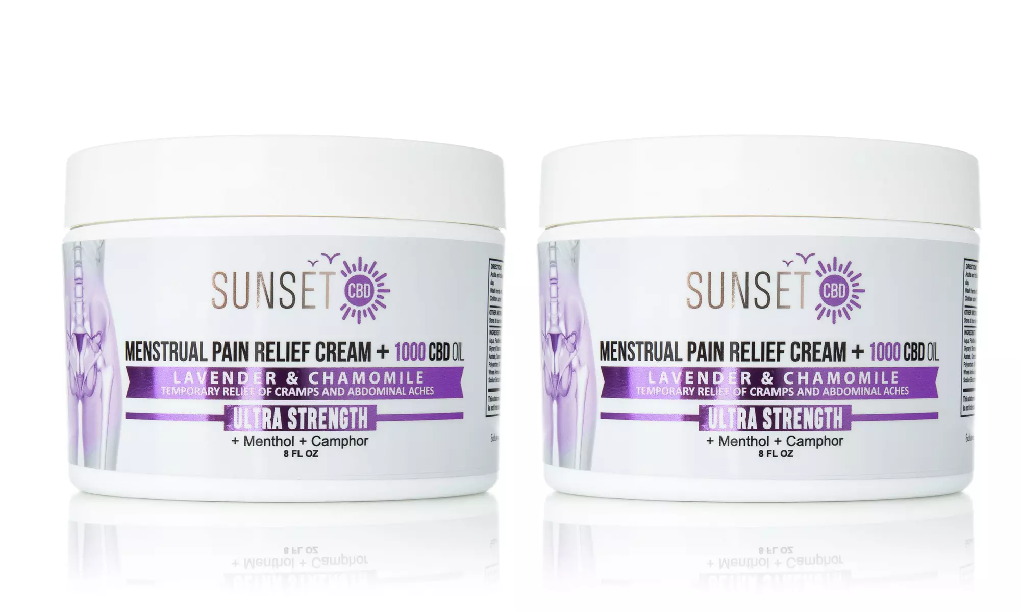 BUNDLE Pain Relief from Sunset CBD 1 pack / 2 pack  Options