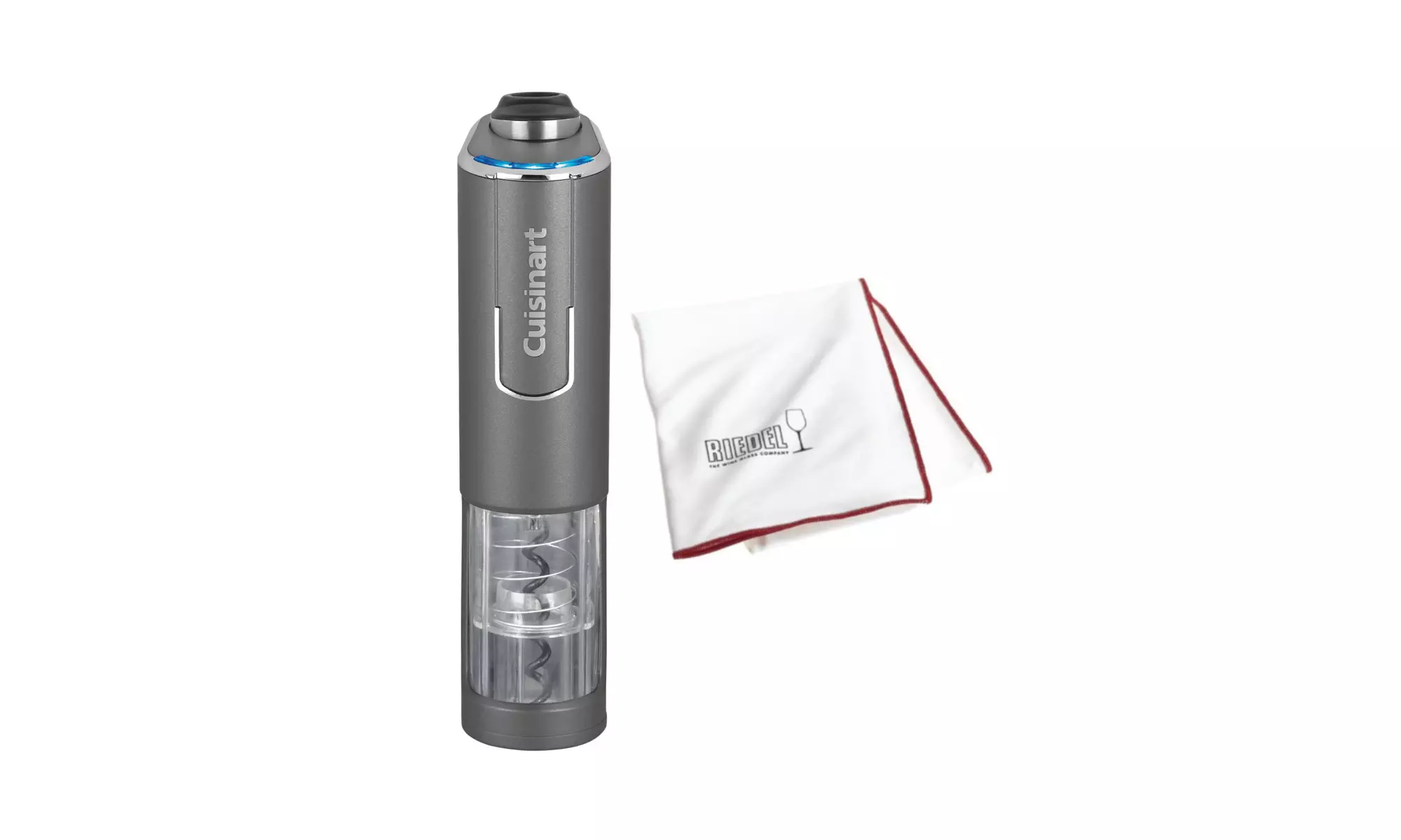 Cuisinart RWO-100 EvolutionX Cordless Rechargeable Wine Center & Polishing Cloth - Primary Image