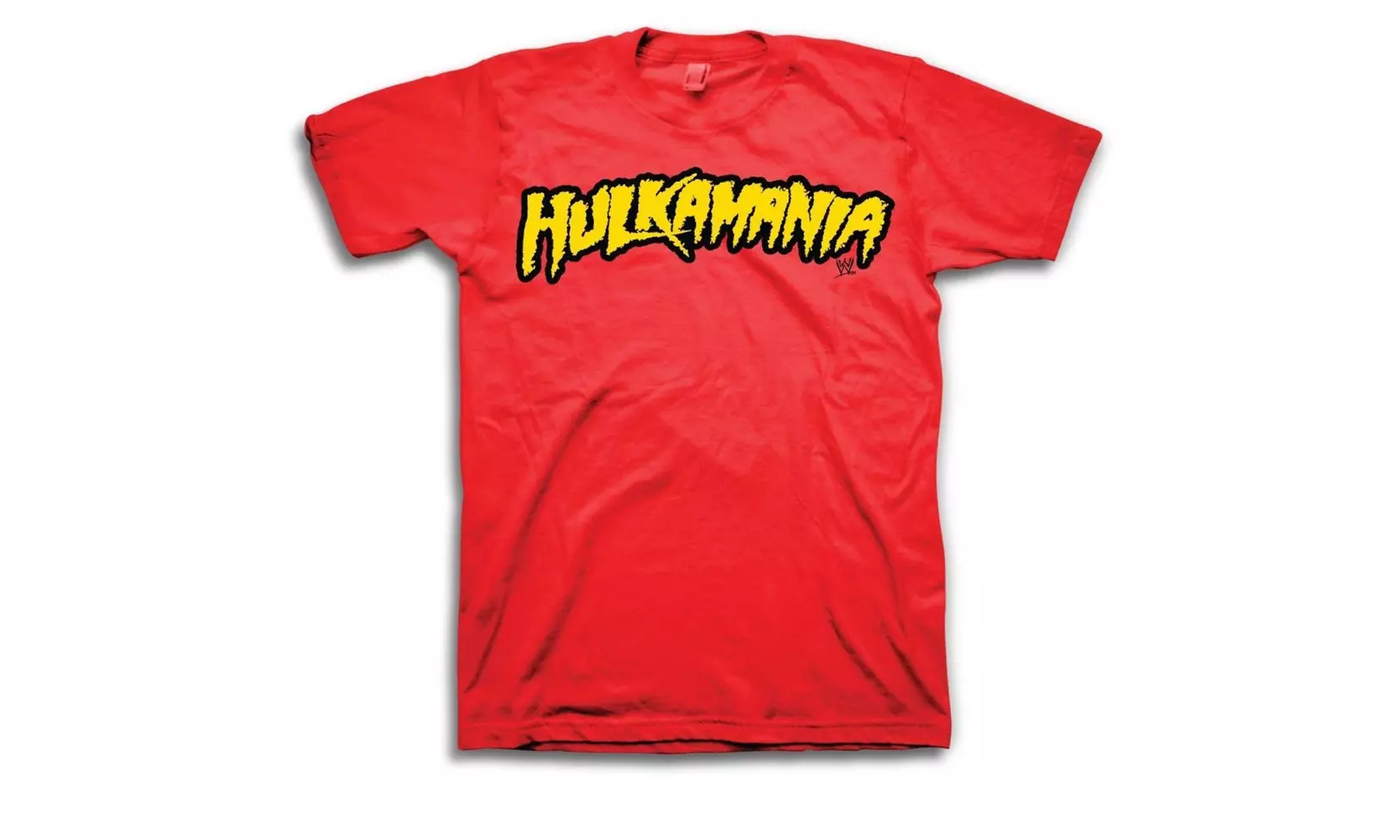 WWE Hulk Hogan Hulkamania Mens Red T-shirt - Primary Image