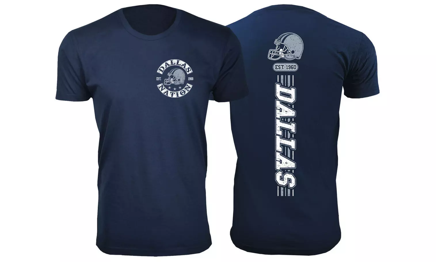 Men's Dallas Football Fan T-Shirts Collection (Extended Sizes Available)