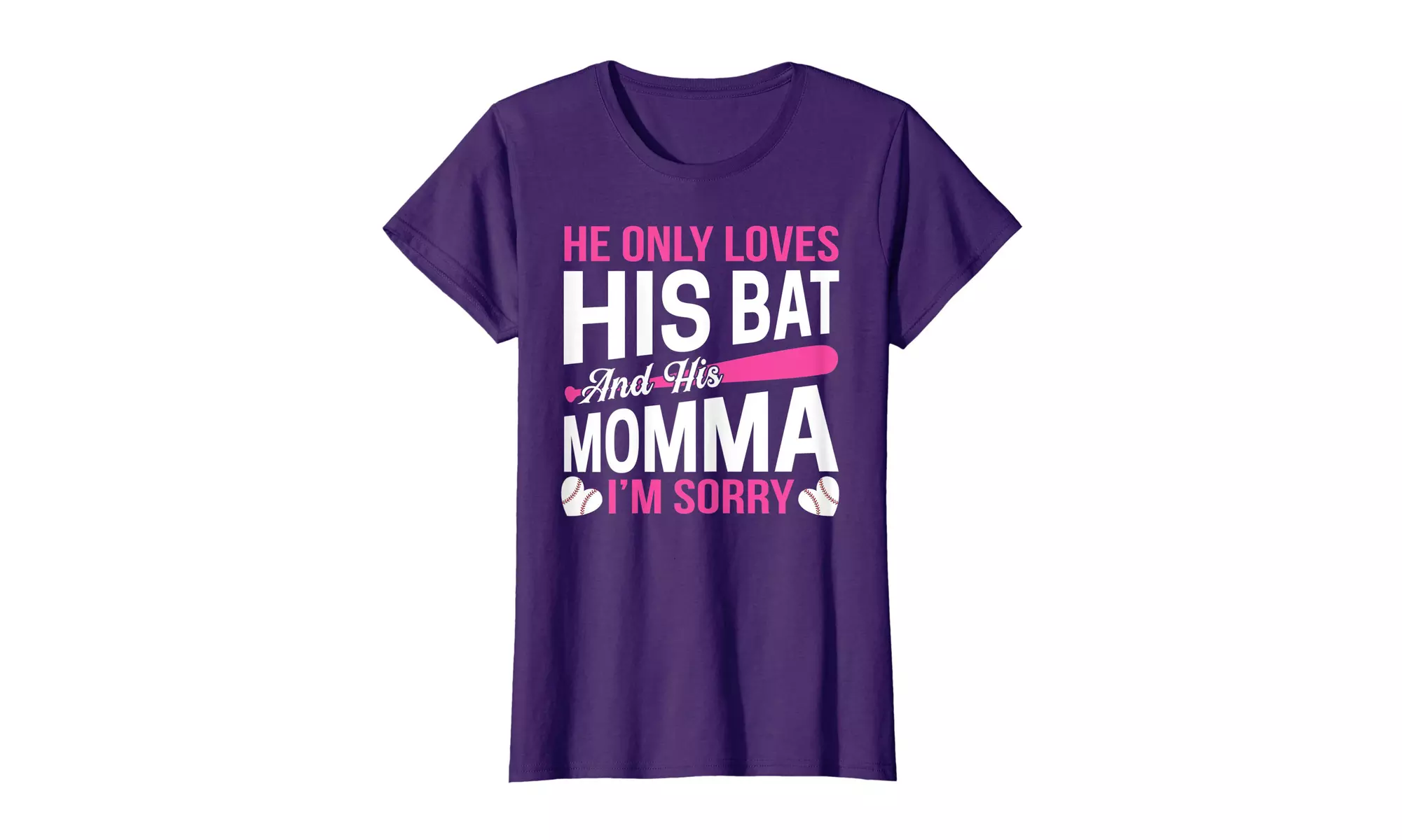 Mom Baseball Shirt Catcher Pitcher Mothers Day T Shirt Women - Primary Image
