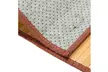 21' x 34' Non-sliding Bamboo Floor Mat - Second Medium