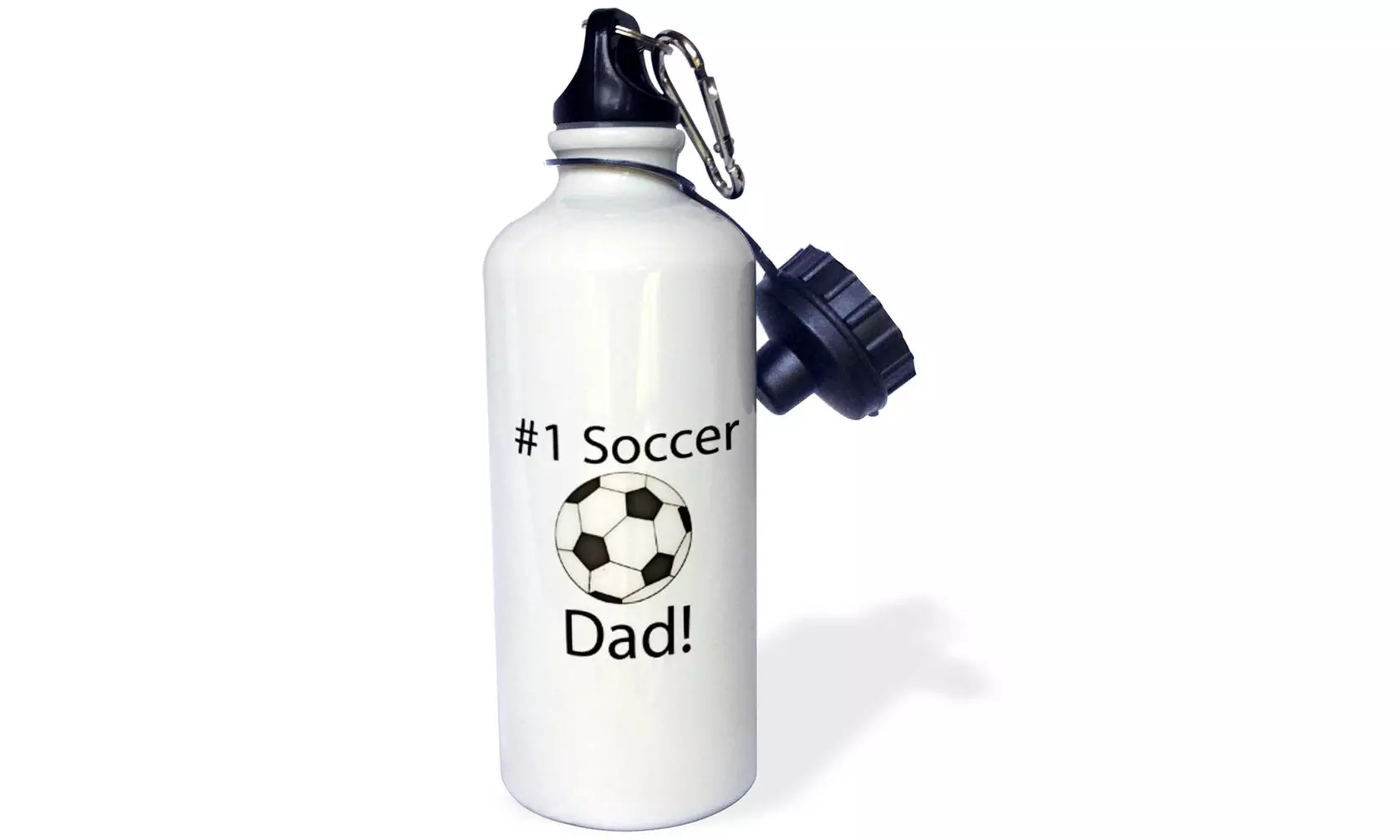  Water Bottle Soccer Ball With #1 Soccer Dad  - Primary Image