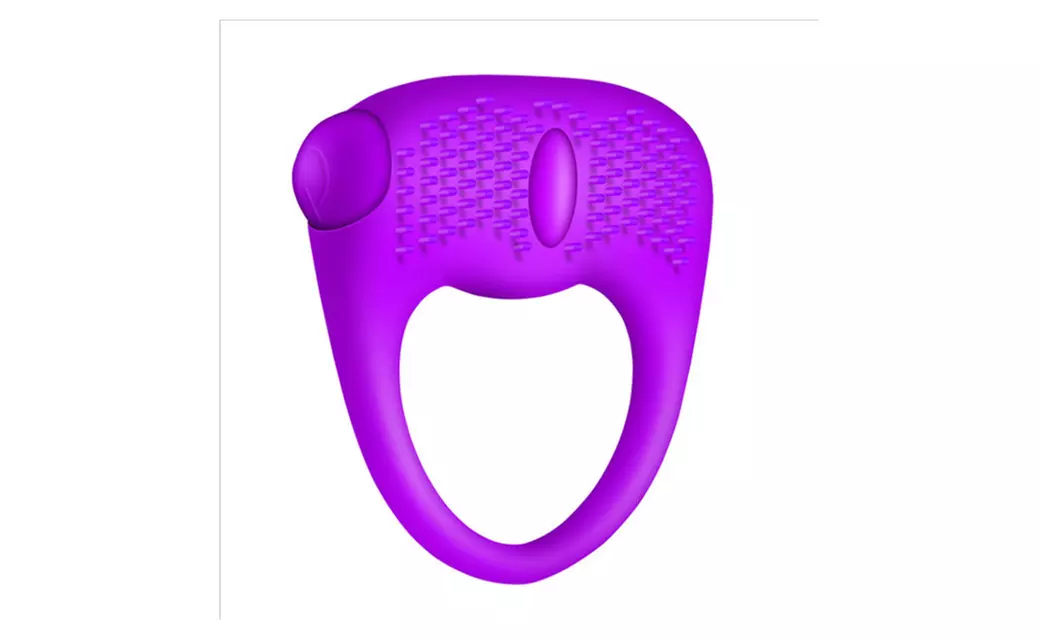 Safiman Delay Rings Silicone Vibrating Penis Ring - Primary Image