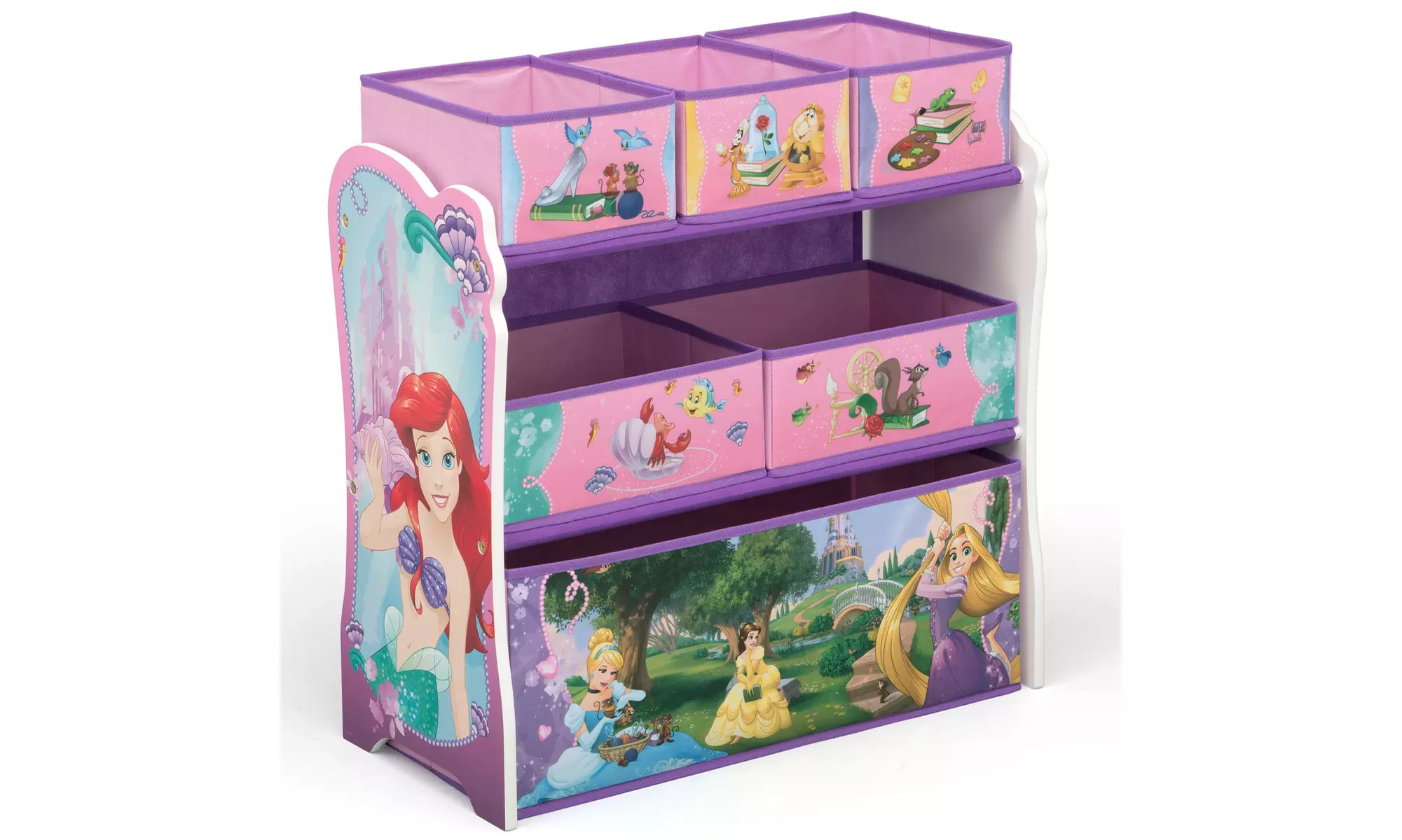 Disney Princess Multi-Bin Toy Organizer by Delta Children - Primary Image