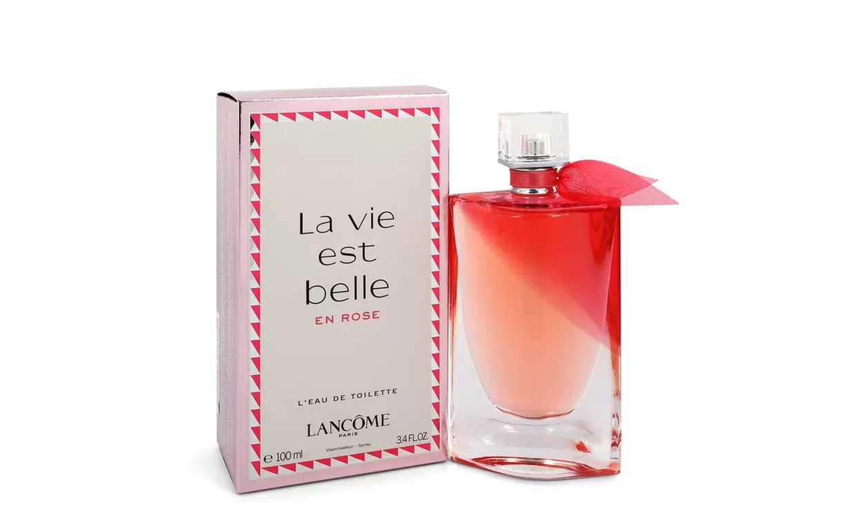La Vie Est Belle En Rose 3.4 oz/100ml  L'Eau De Toilette For Women - Second Medium