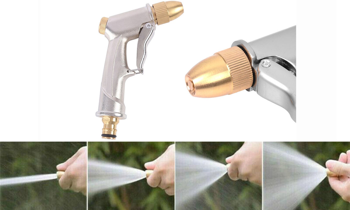 Heavy Duty Metal Handheld Water Nozzle High Pressure Sprayer Gun