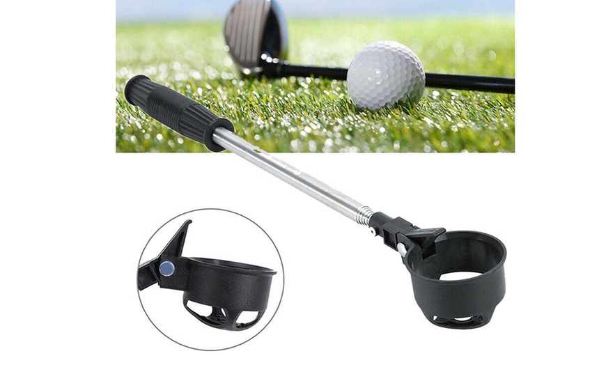 Telescopic Golf Ball Retriever Stainless Golf Ball Pick Up Scoop for ...