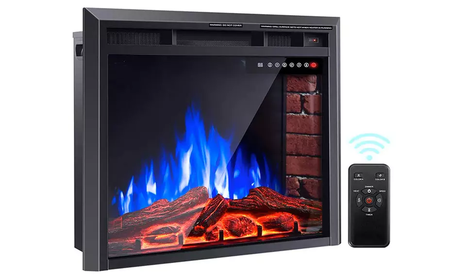 Electric Fireplace Insert 30-Inch Wide, 750W/1500W - Primary Image
