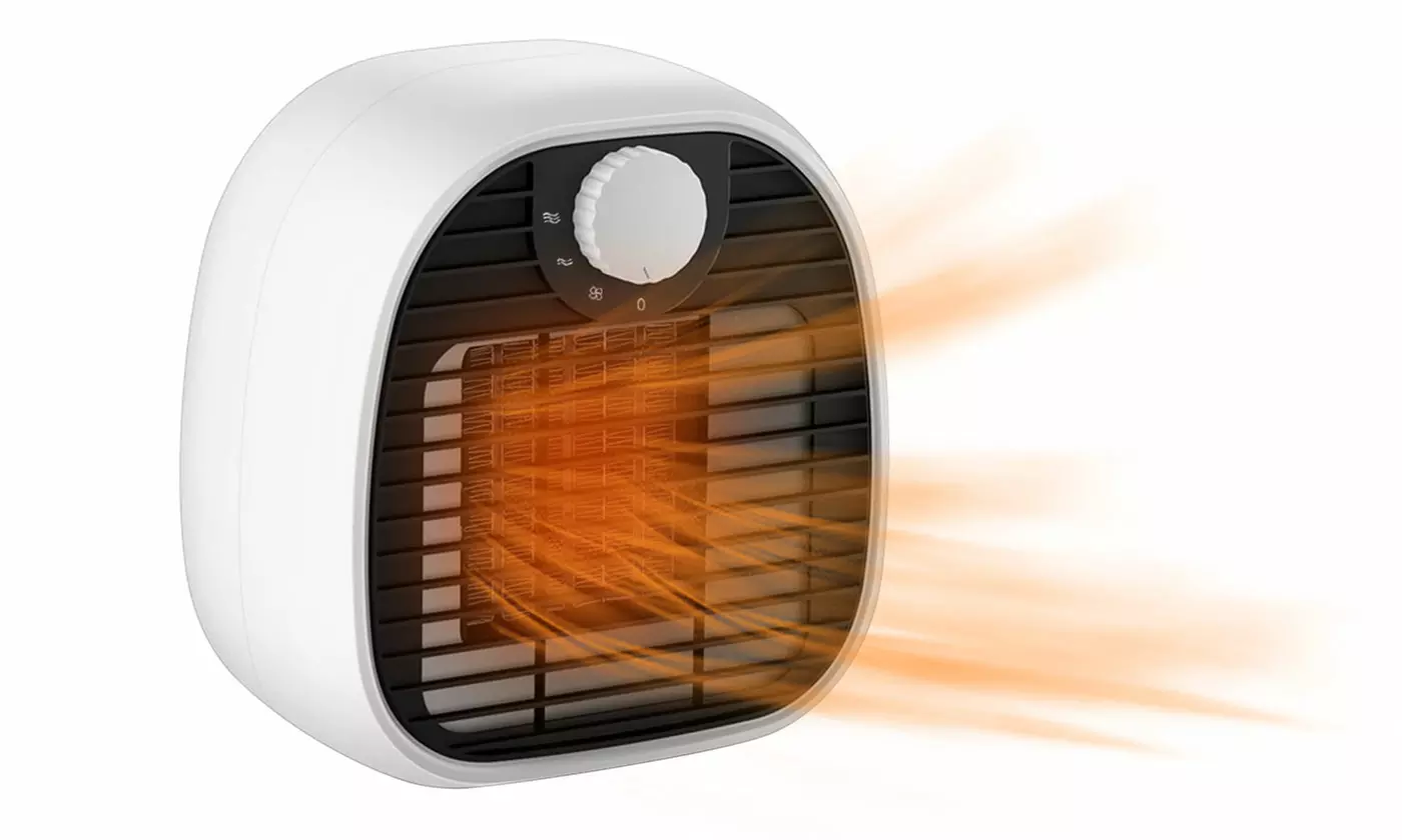iMounTEK 2-in-1 1000W Electric Space Heater and Cooling Fan PTC Ceramic Heater - Primary Image