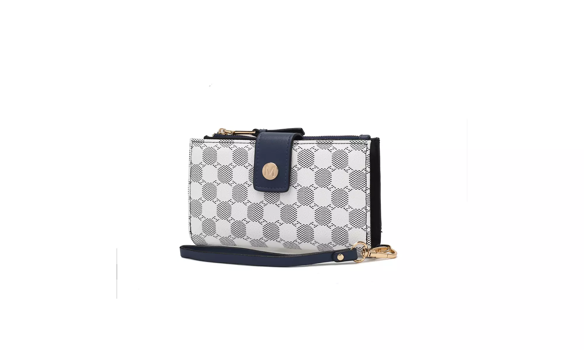 MKF Collection Solene Print Wristlet Wallet For Women 