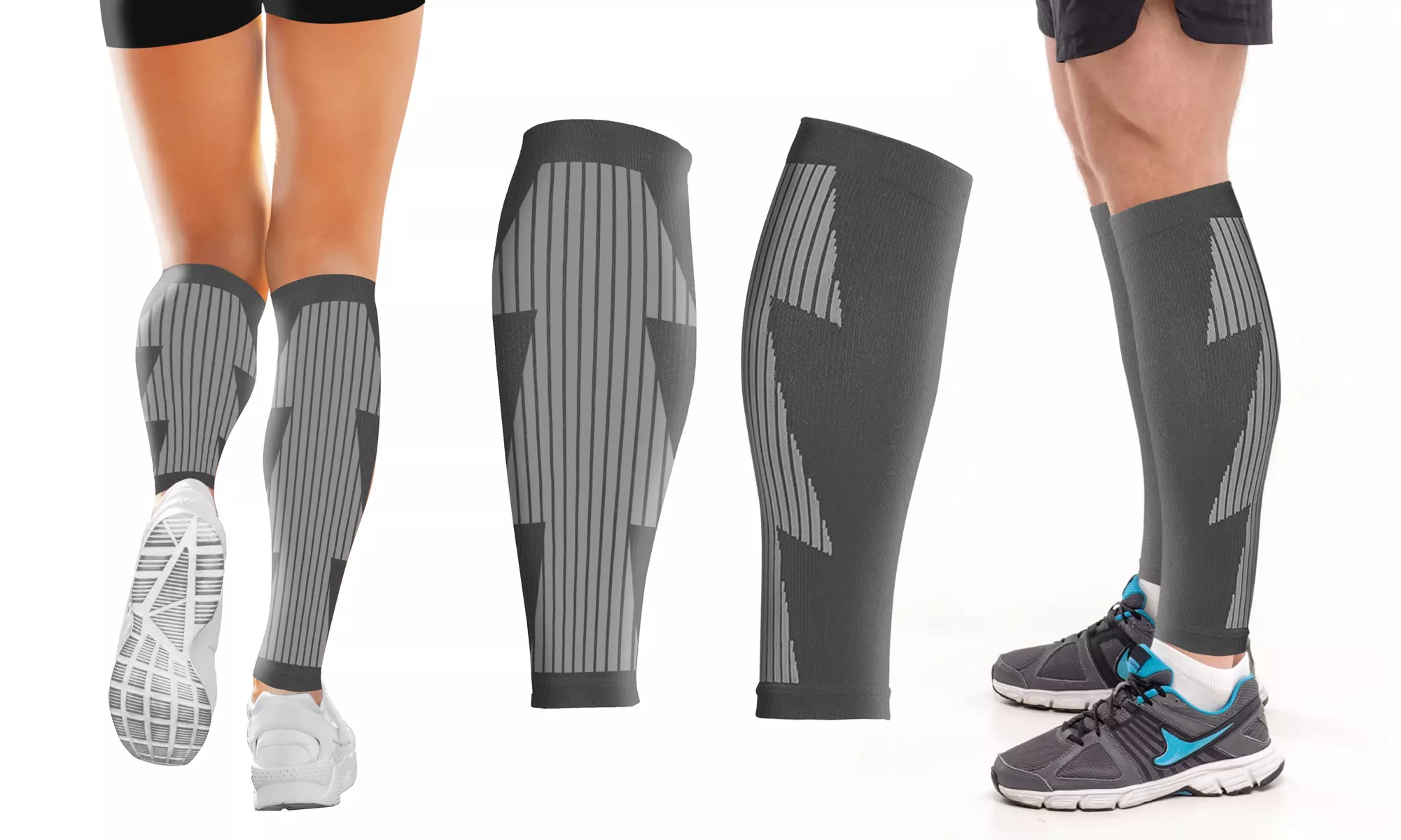 DCF Energizing Calf Compression Sleeves (1-Pair)