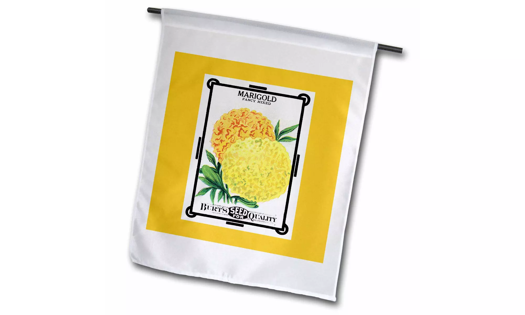  Garden Flag Marigold Fancy Mixed Burts Seed for Quality - 18 by 27-inches  - Primary Image